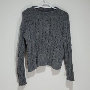 AMERICAN Eagle xs grey long sleeve sweater